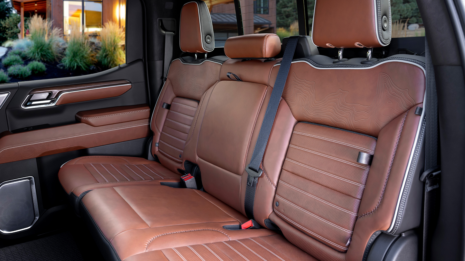 Interior of GMC Sierra Denali Ultimate