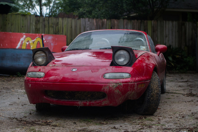 Wet Miata