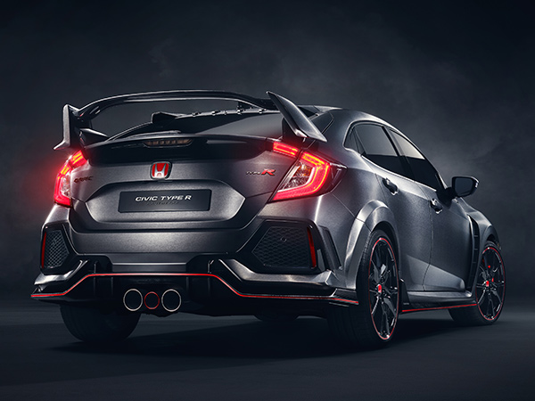 honda civic type r prototype paris the drive