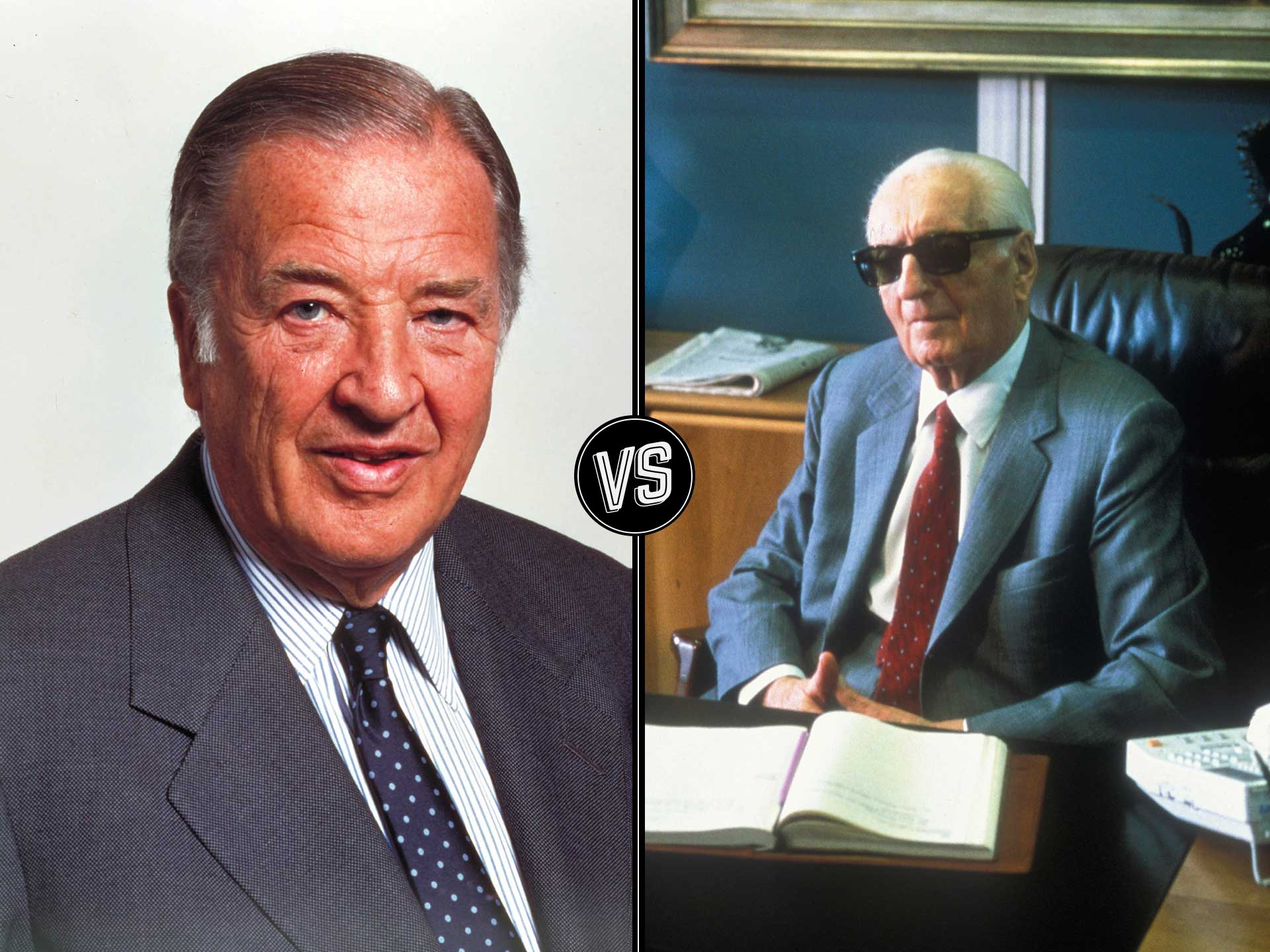 1. Henry Ford II vs. Enzo Ferrari