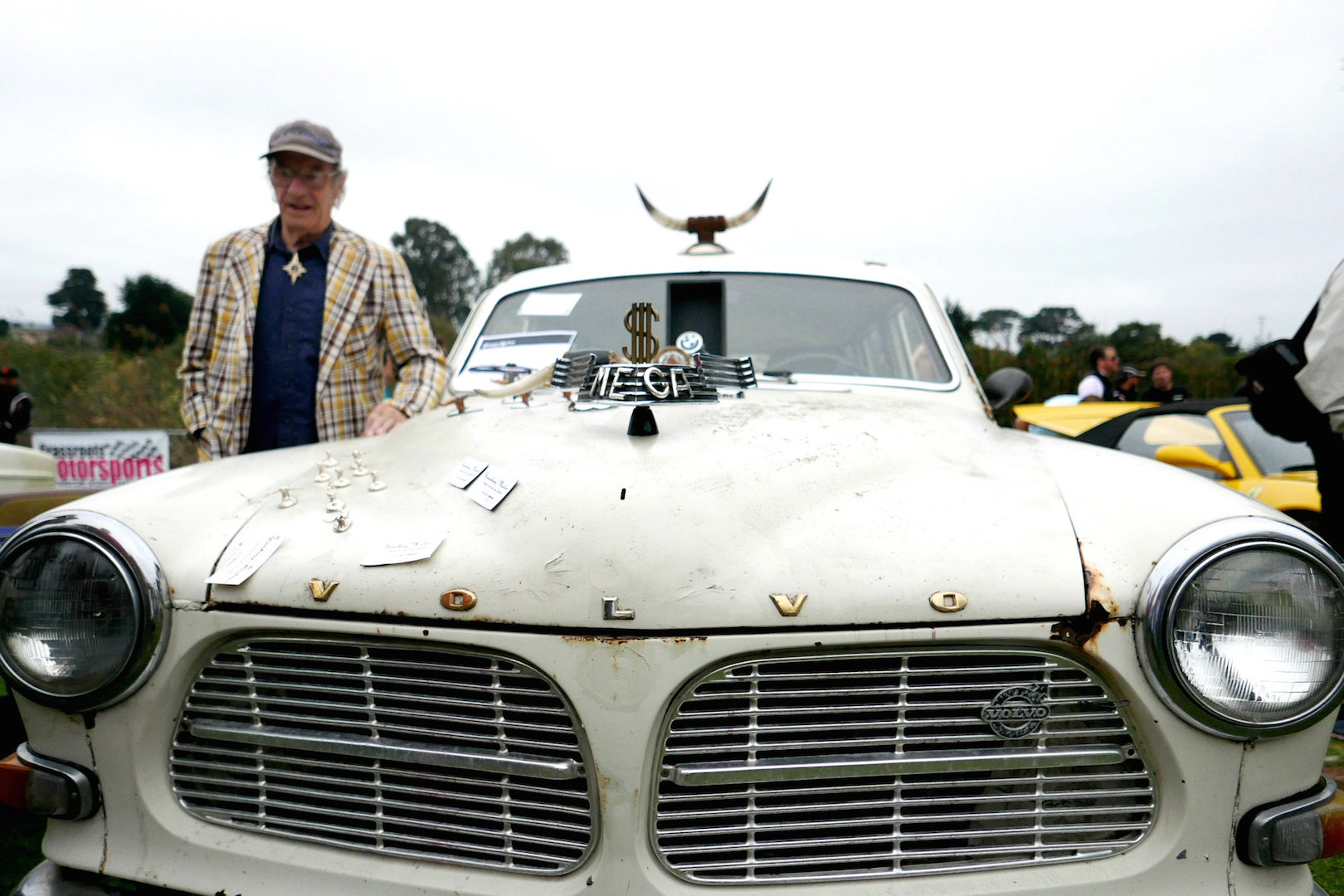 Ramsden and his Volvo