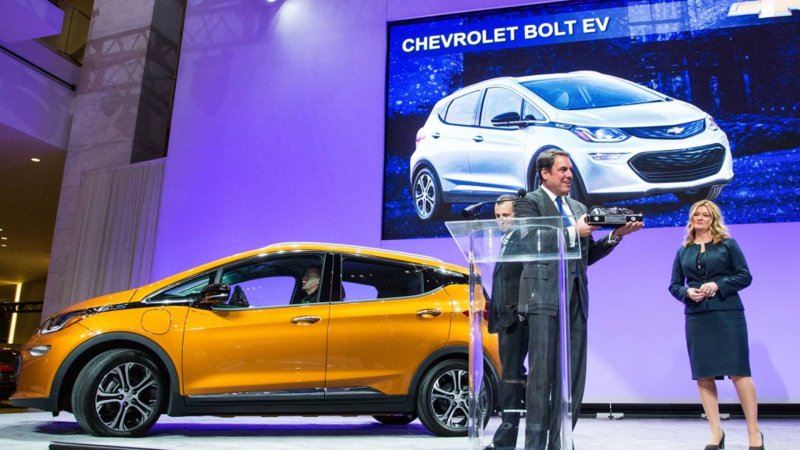 Chevrolet Bolt Named North American Car of the Year