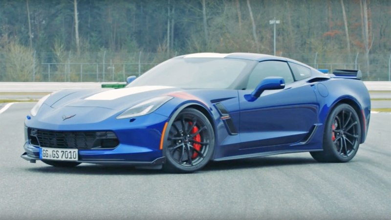 Chevy Corvette Grand Sport Is Almost as Fast as a Porsche 911 GT3 RS on Track