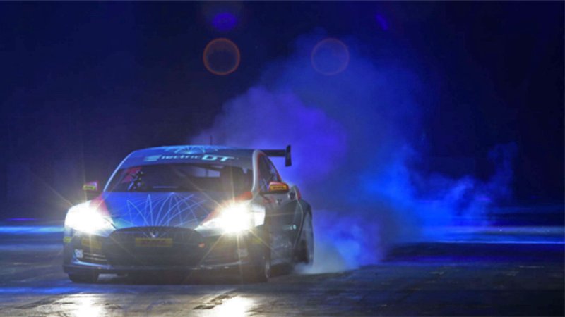 Electric GT’s Tesla Model S Race Car Does 0-60 MPH in 2.1 Seconds