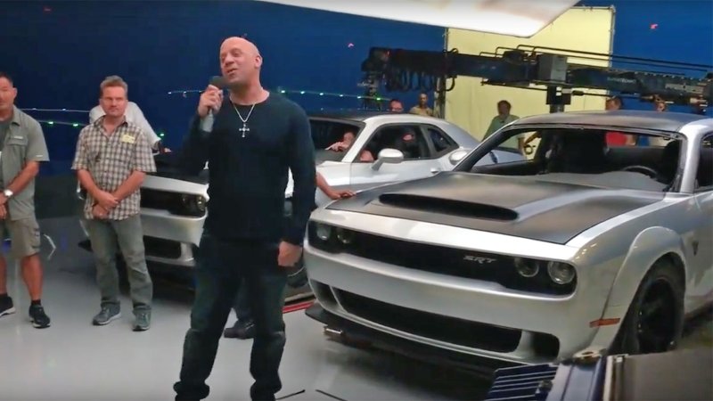 Is That the Dodge Challenger Demon in This Vin Diesel Fast & Furious Video?