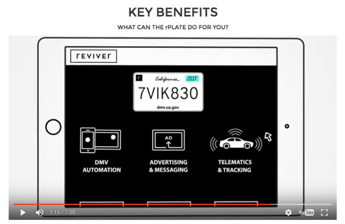 rPlate Is The License Plate Of The Future, Unfortunately