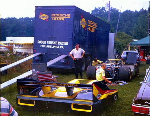 Penske Team Restores Porsche Can Am Race Transporter For Roger’s 80th Birthday