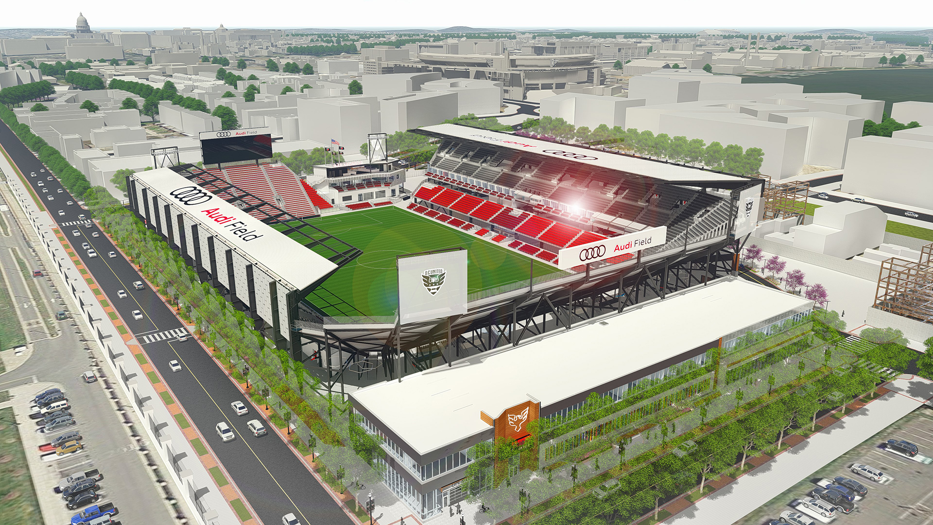 audi field dc united soccer mls stadium