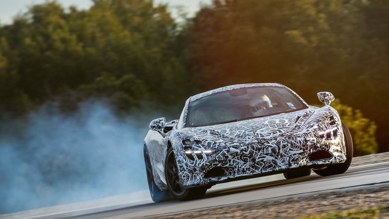 McLaren’s New Supercar Will Let You Drift With the Swipe of a Finger