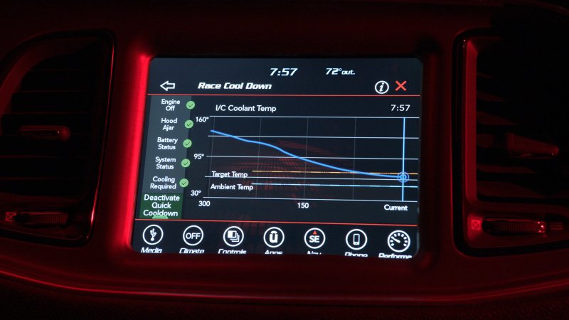 Dodge Challenger SRT Demon Performances Pages Have All the Information