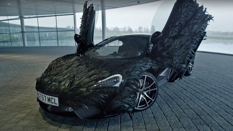 McLaren’s Carbon Fiber Feather Wrap Takes Lightness to New Levels