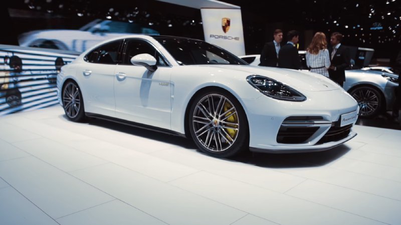 Discussing The Panamera Turbo S E-Hybrid From The Geneva Show Floor