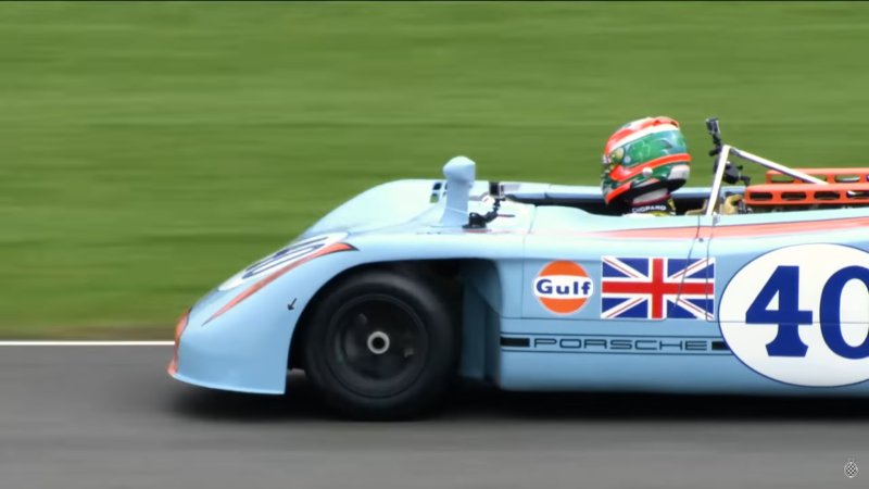 Porsche 908s Shine In Goodwood 70s Sportscar 3-Liter Demonstration