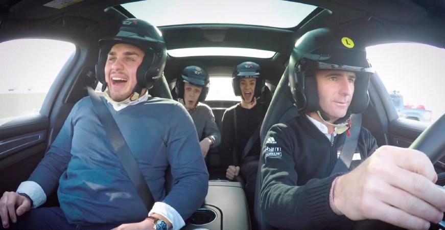 Le Mans Winning Porsche Driver Romain Dumas Scares Some Unwitting Passengers