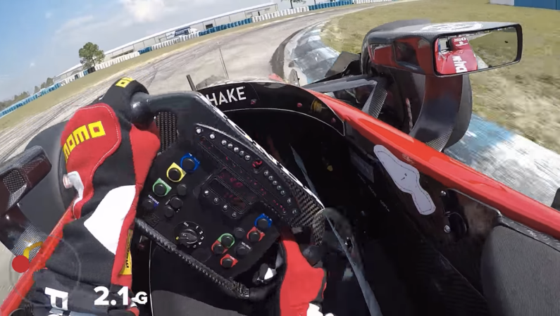 Watch Graham Rahal Muscle His IndyCar Around Sebring