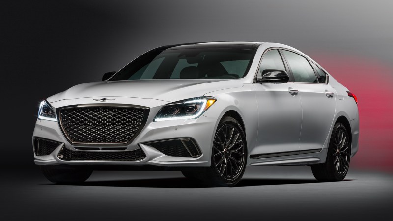 The 2022 Genesis G70 Will Get Drift Mode, a Valved Exhaust, and a New Sport+ Mode