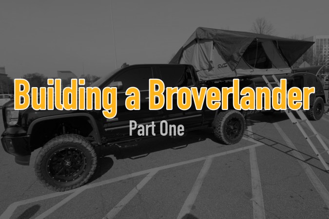 Building a Broverlander – Part One