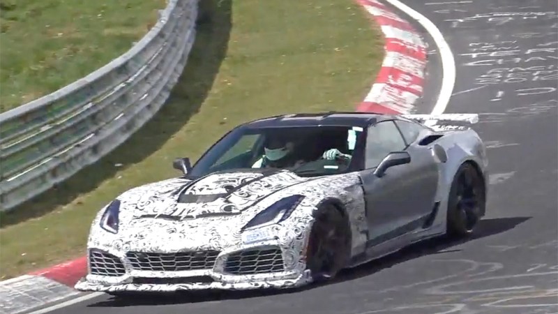 Watch the Chevy Corvette ZR1 Run the Nurburgring in 7:30…With Traffic