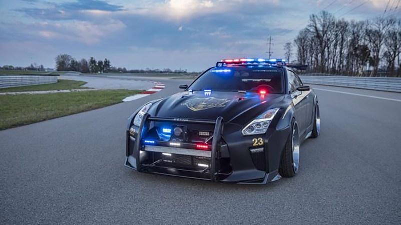 Nissan Builds GT-R Cop Car Nicknamed “Copzilla”