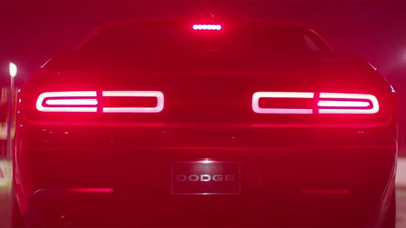 Dodge Challenger Demon Gets One Last Teaser Video Before It Arrives