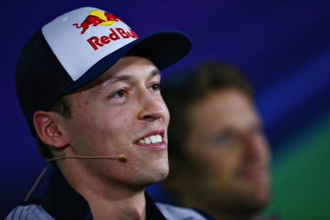 F1 Driver Daniil Kvyat’s New Helmet Antagonizes His Opponent