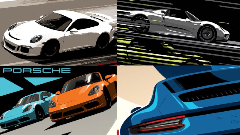 Porsche Canada Commissions Gorgeous Vintage-Inspired Posters