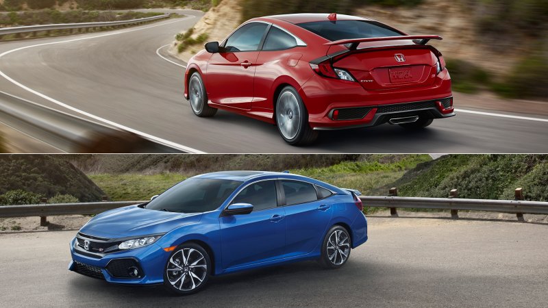 2017 Honda Civic Si Coupe, Sedan Revealed