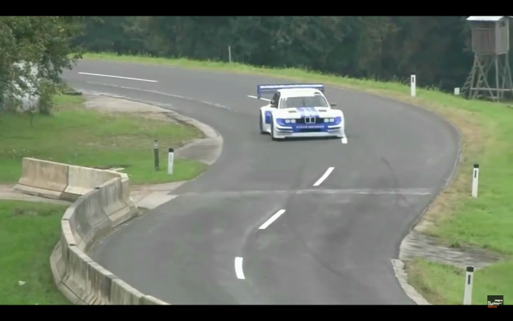 Watch This IndyCar-Powered BMW 3 Series Hill Climb Car Sing