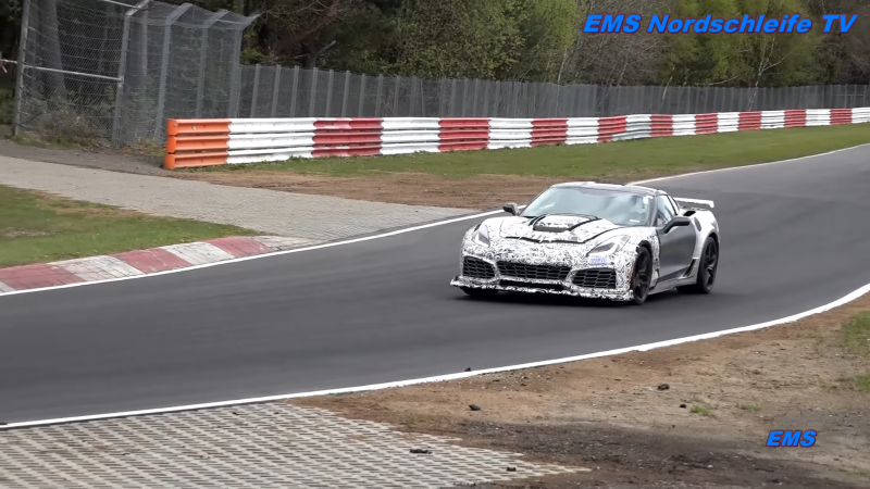 Watch The Chevrolet Corvette ZR1 Prototype Attack the Nürburgring