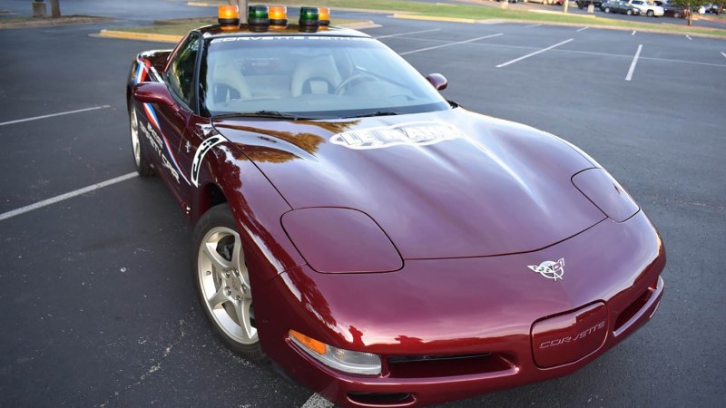 50th Anniversary Chevy Corvette 24 Hours of Le Mans Safety Car Going to Auction