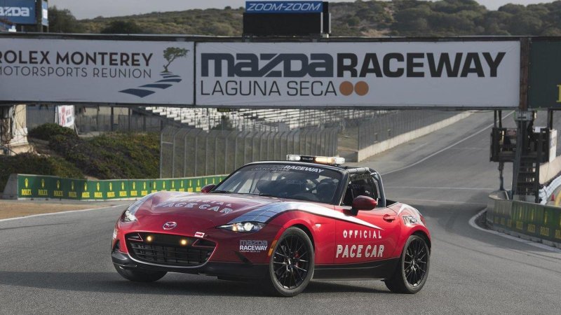 Mazda Renews Affiliation With Laguna Seca Raceway