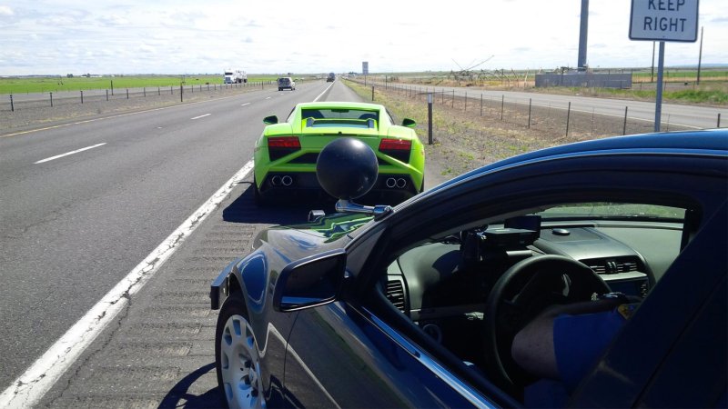 Gold Rush Rally Lamborghini Impounded After Two Speeding Tickets in 30 Minutes