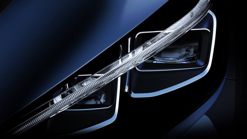 Nissan Teases New Leaf With Headlight Picture