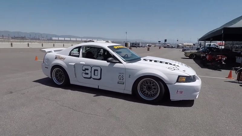 Watch Matt Farah Drive a 2002 Mustang Cobra Grand-Am Championship Car