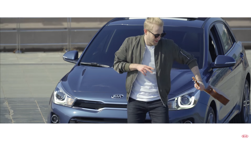 Watch a Guy in a Man Bun Sing About Kia