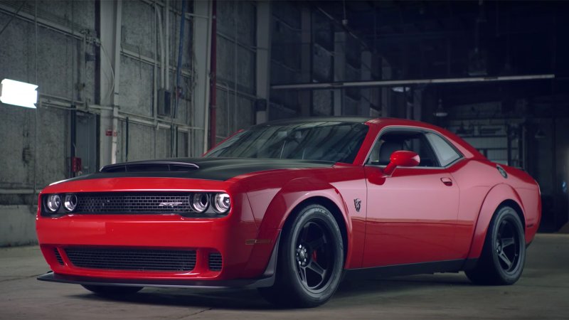 Dodge Challenger Demon Will Still Run a Sub-10 Second Quarter-Mile on Street Gas