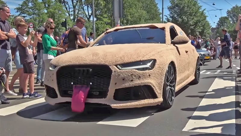 Shaggy Dog Audi RS6 Avant May Be the Best <em>Dumb and Dumber</em> Tribute Car Ever