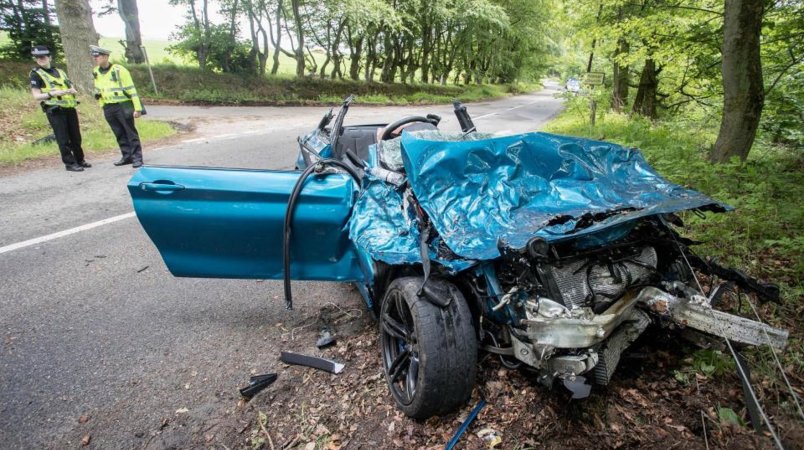 Catastrophic BMW M2 Wreck Leaves 2 Seriously Injured