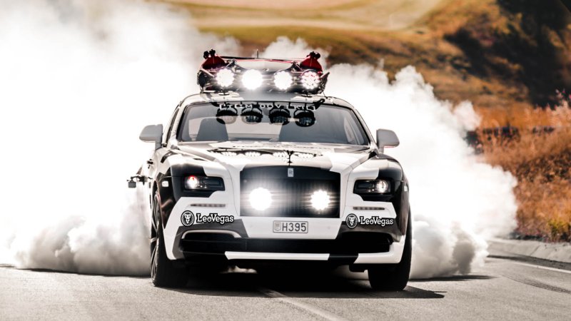 Jon Olsson Swaps His Lambo for a 810-HP, Rally-Ready Rolls-Royce Wraith