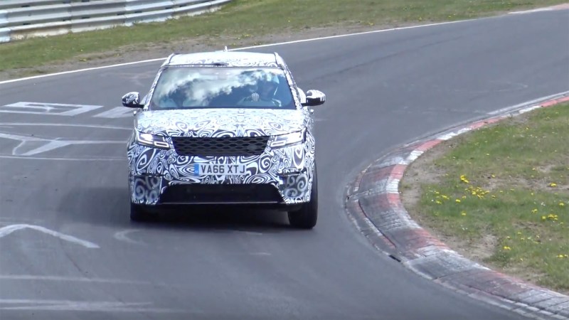 The Upcoming Range Rover Velar SVR Makes a Monstrous Roar at the ‘Ring