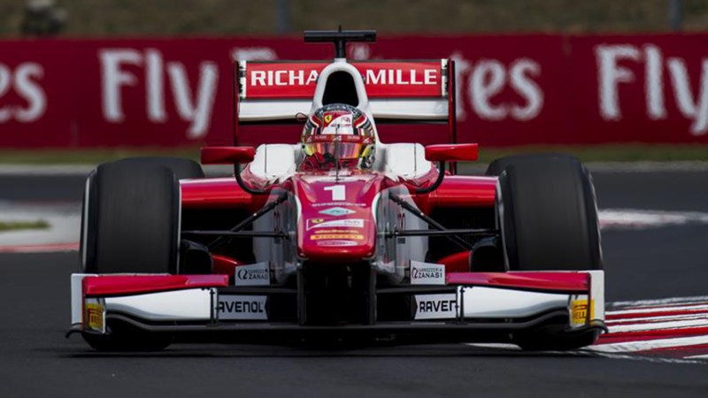 Charles Leclerc Goes From 19th to 4th In Hungarian Formula 2 Feature Race