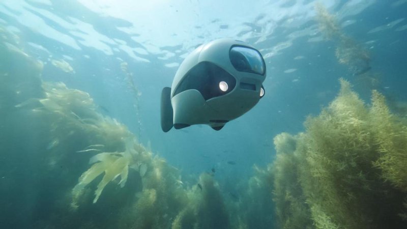 The BIKI Underwater Drone Is Designed Like a Fish, Can Dive 196 Feet