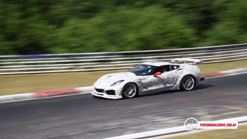 Listen to the 2018 Chevrolet Corvette ZR1 Sing a Glorious Song on the Nurburgring