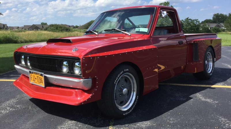 Say ‘Hello Nurse’ to This Widebody V8 Datsun 620 Pickup