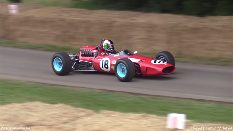 Listen To This Tiny 1.5L Flat-12 Ferrari F1 Car Zip Around Goodwood