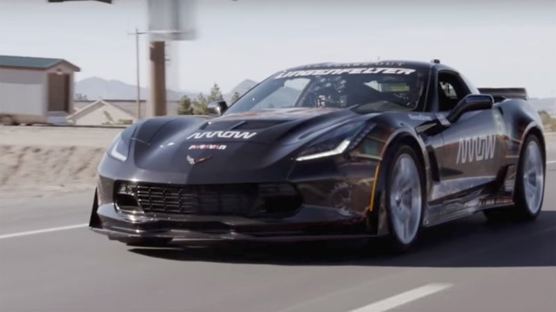 Watch Quadriplegic Driver Shred the Tires Off A Corvette Z06