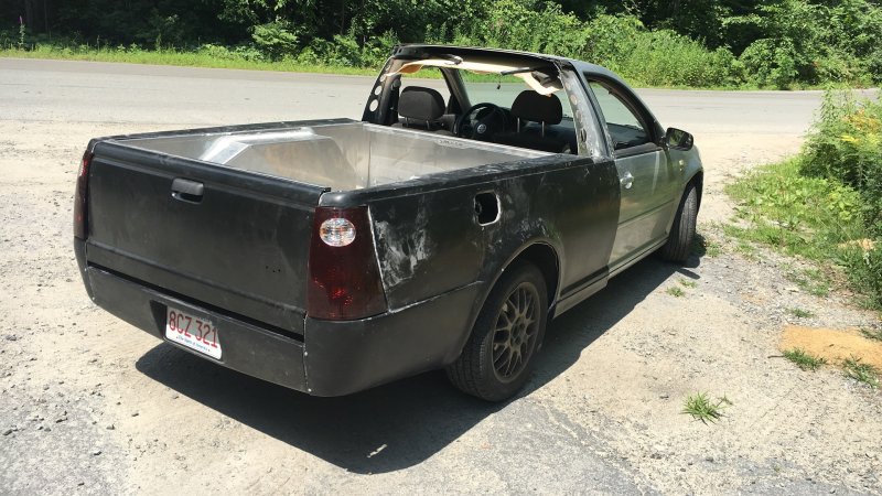 Test Fitting and Test Driving Our VW Jetta Smyth Ute