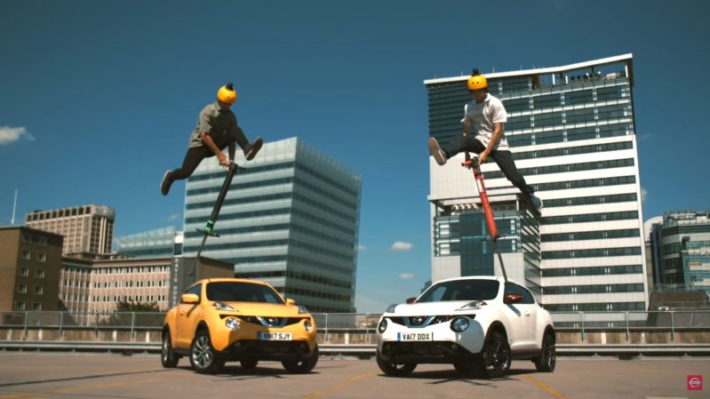 Nissan’s New 360-Degree JukeCam Records a Pogo Stick World Record