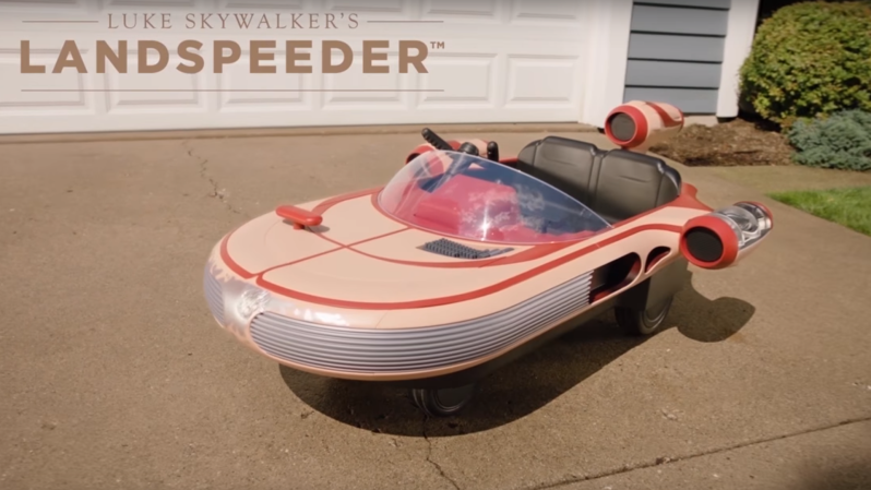 Radio Flyer Making Kid-Sized, Driveable Version of <em>Star Wars </em>Landspeeder