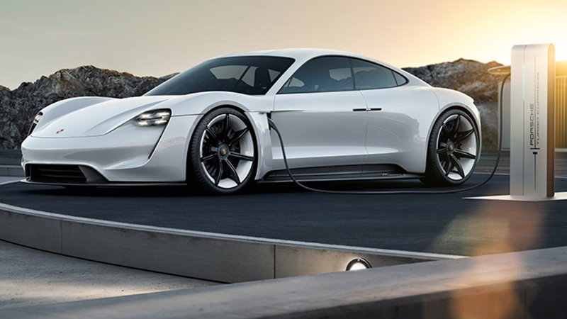 Porsche Unveils First 350-kW Charging Stations for Mission E Electric Car